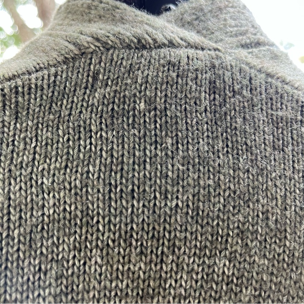 Maurices Sage Heather Soft Long Sleeve Open Front Pockets Cardigan Sweater XL - Picture 8 of 10